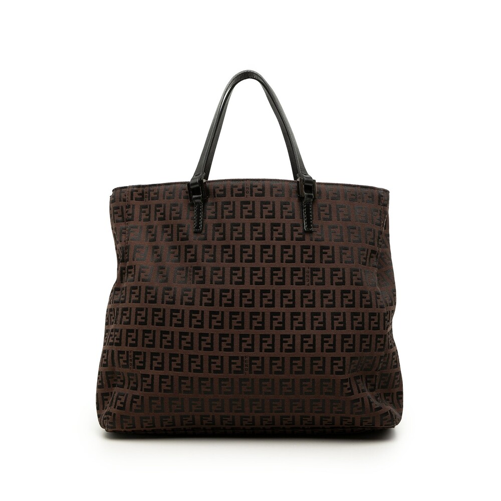 Fendi Zucchino Canvas Tote Pre-Loved #288487F44B